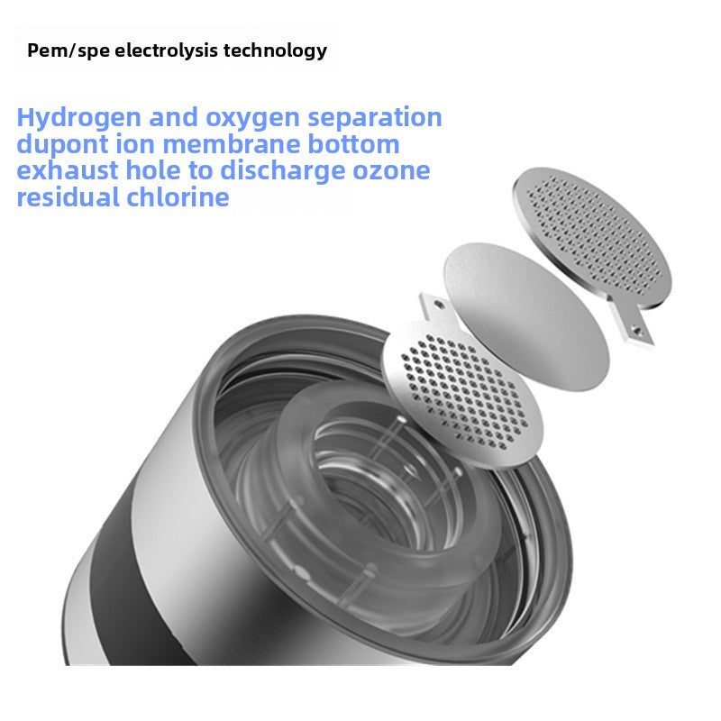 Hydrogen-rich water bottle