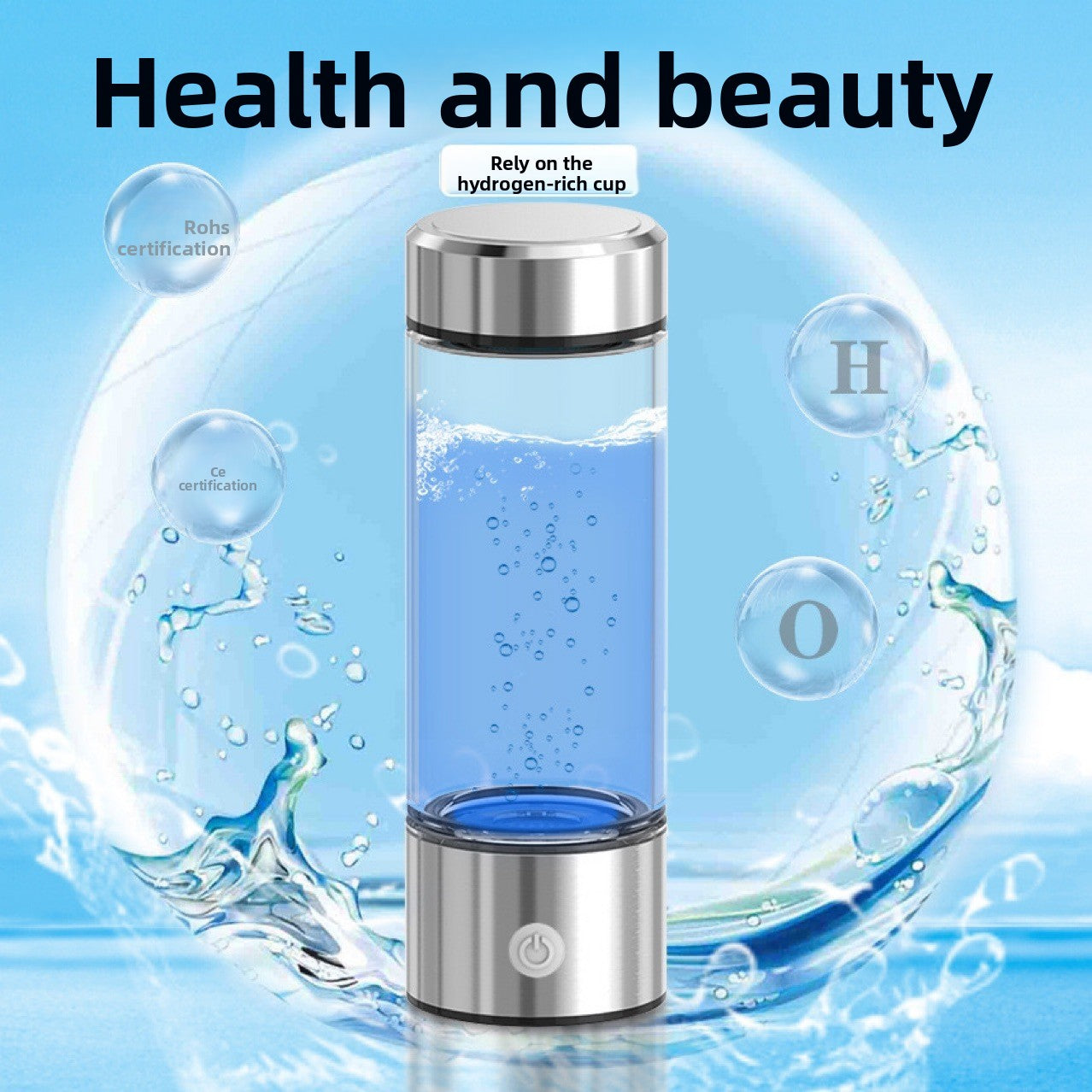 Hydrogen-Rich Water Bottle / Health-Promoting Water Bottle