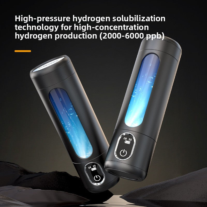 Hydrogen-Rich Water Cup 250ml Portable Hydrogen Generator Bottle