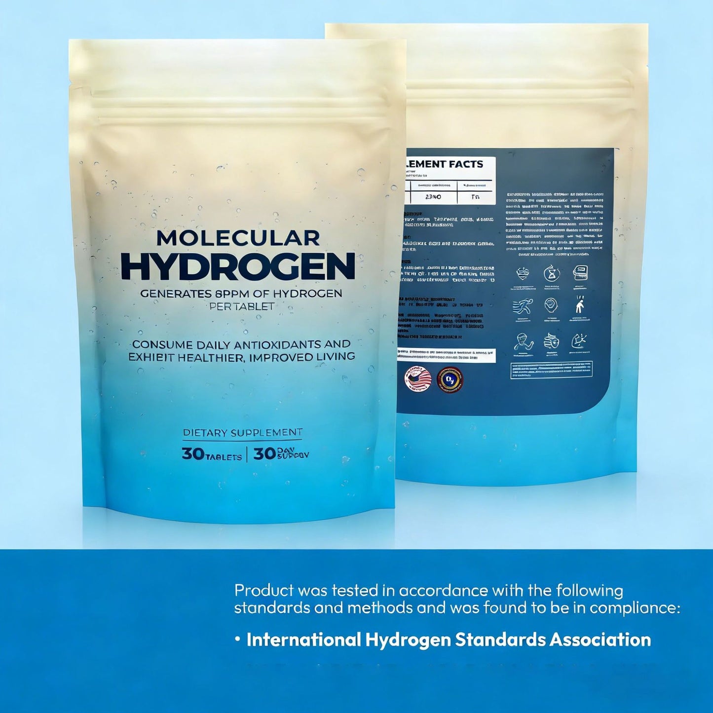 Hydrogen water tablets