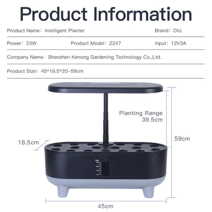 Hydroponic planting machine
