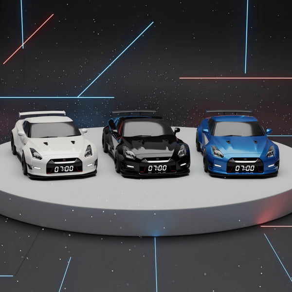 Hypercar Motion Sensor Alarm Clock