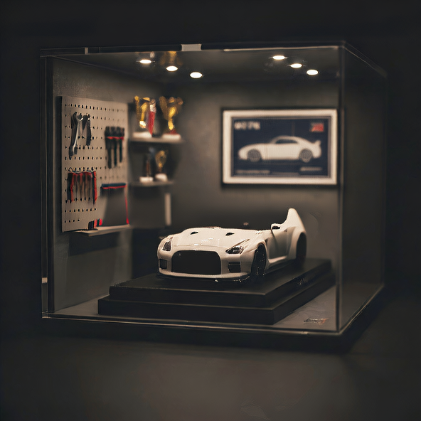 Hypercar Shaped Creative Alarm Clock