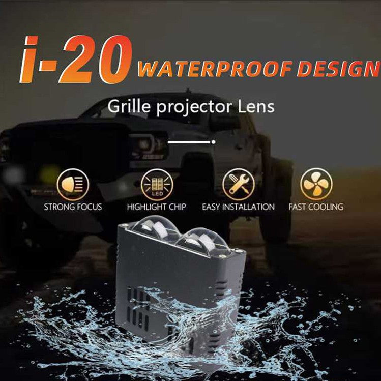 I20 LED Car Grille Light White Yellow