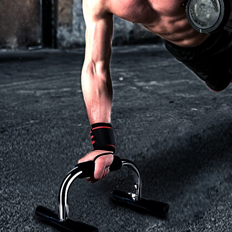I-shaped prone push-up support