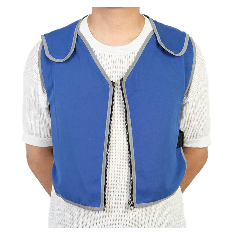 Ice bag cooling vest