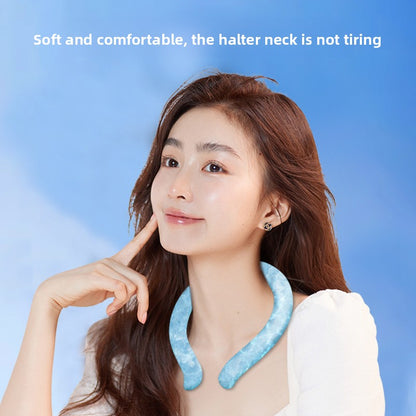 Ice collar neck hanging
