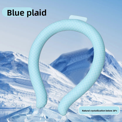 Ice collar neck hanging