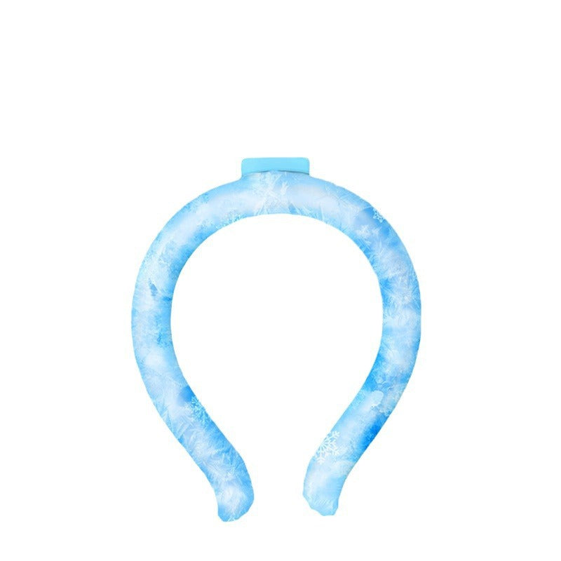 Ice collar neck hanging
