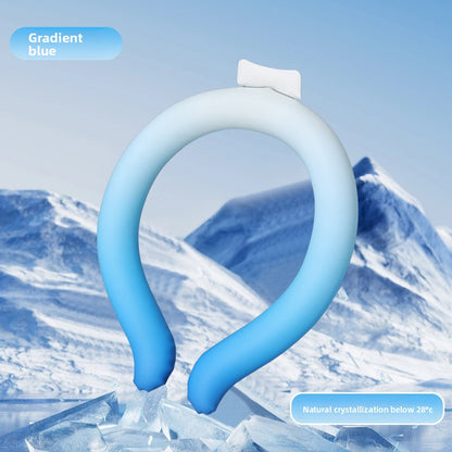 Ice collar neck hanging