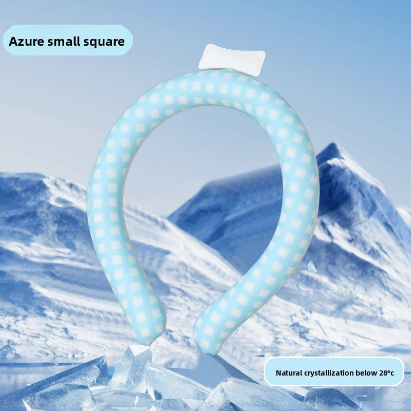 Ice collar neck hanging