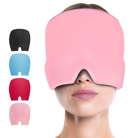 Ice compress eye mask