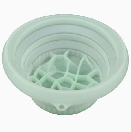 Ice compress folding basin