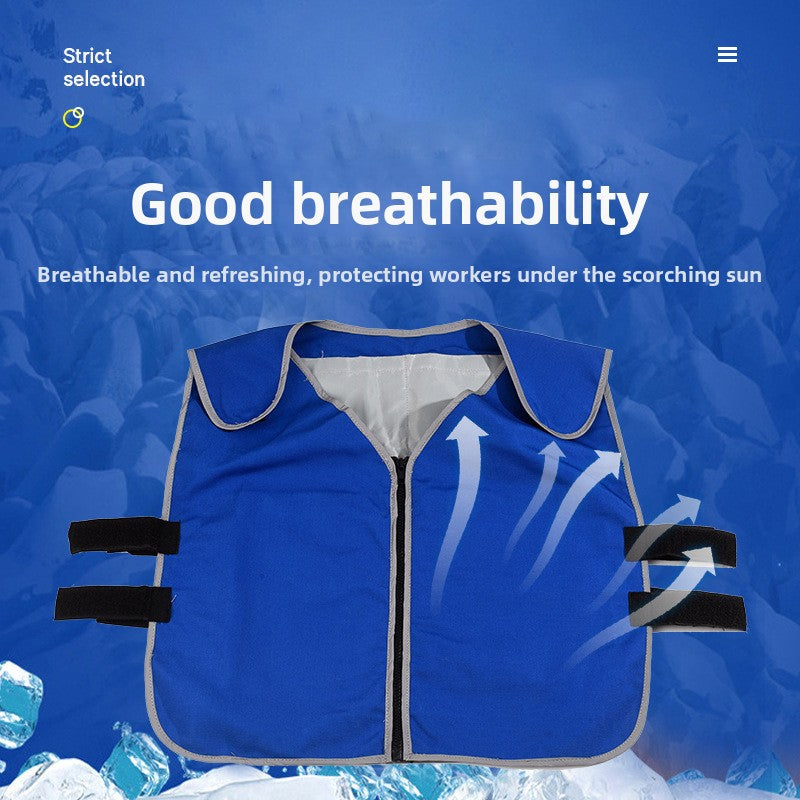 Ice Cooling Vest Heatstroke Prevention Wear
