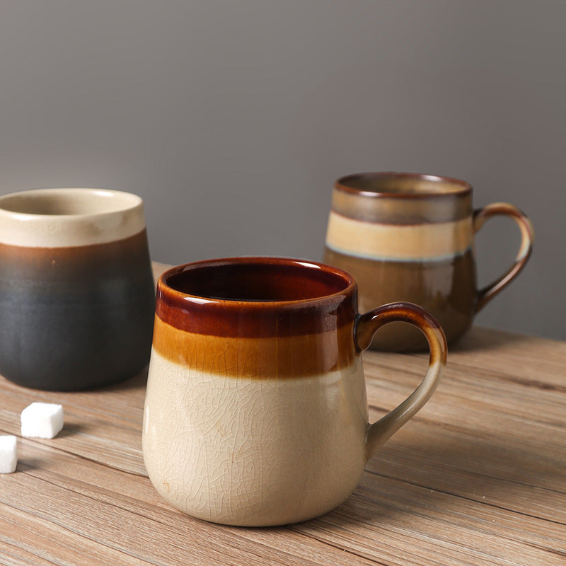 Ice crack gradient mug