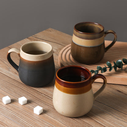 Ice crack gradient mug