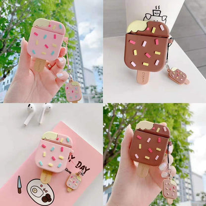Ice cream earphone case