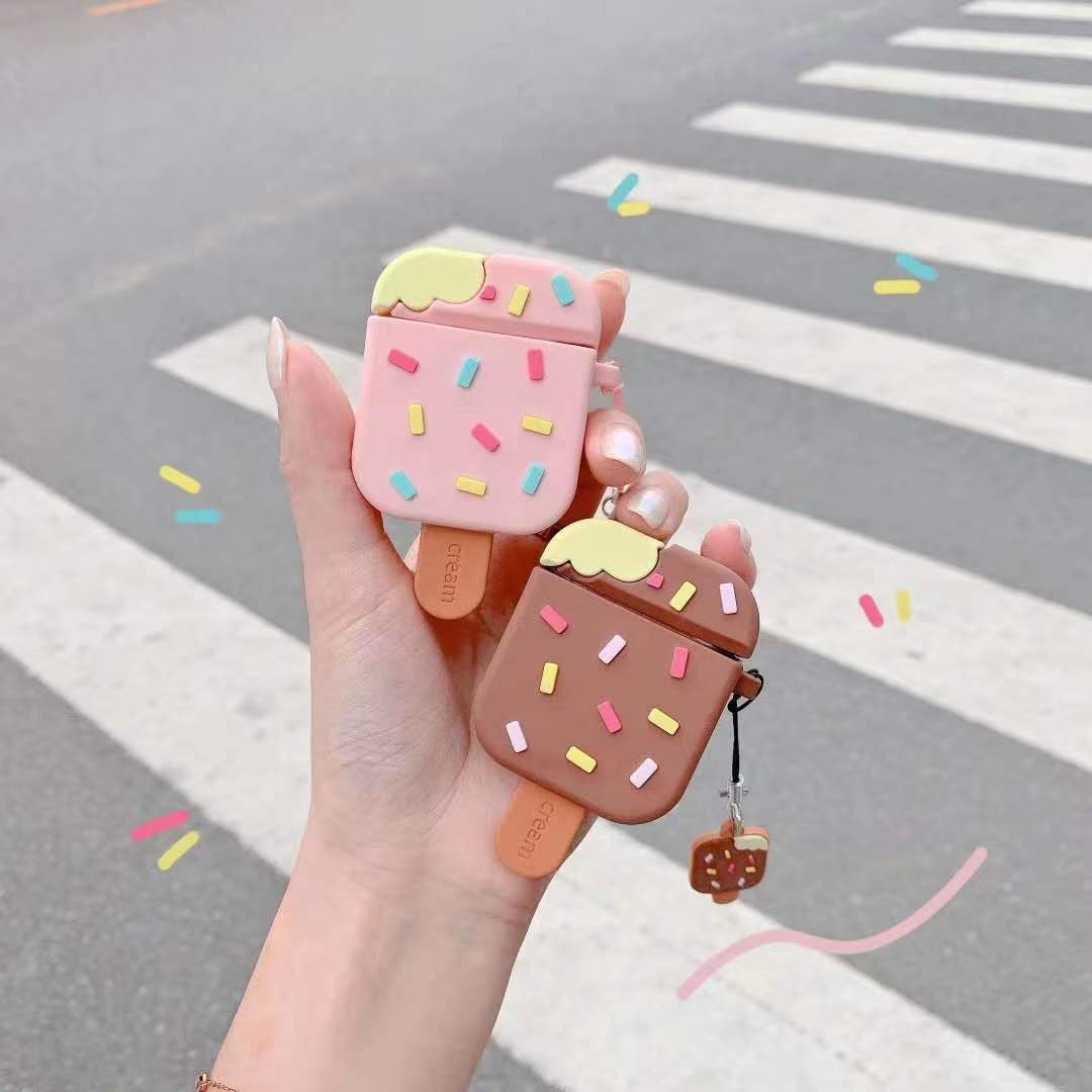 Ice cream earphone case