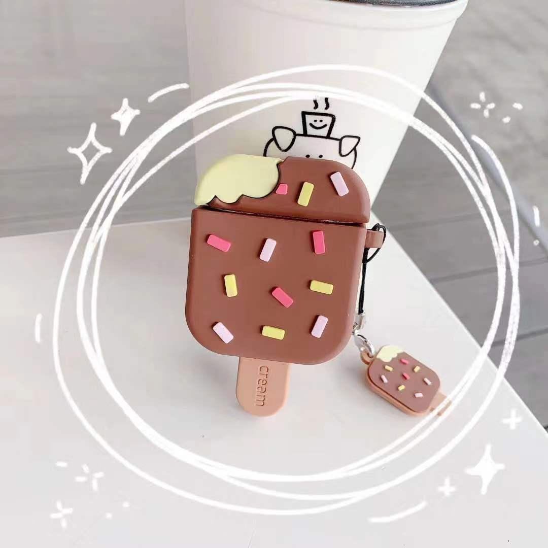 Ice cream earphone case