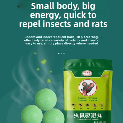Ice Crystal Insect and Rat Repellent Pills