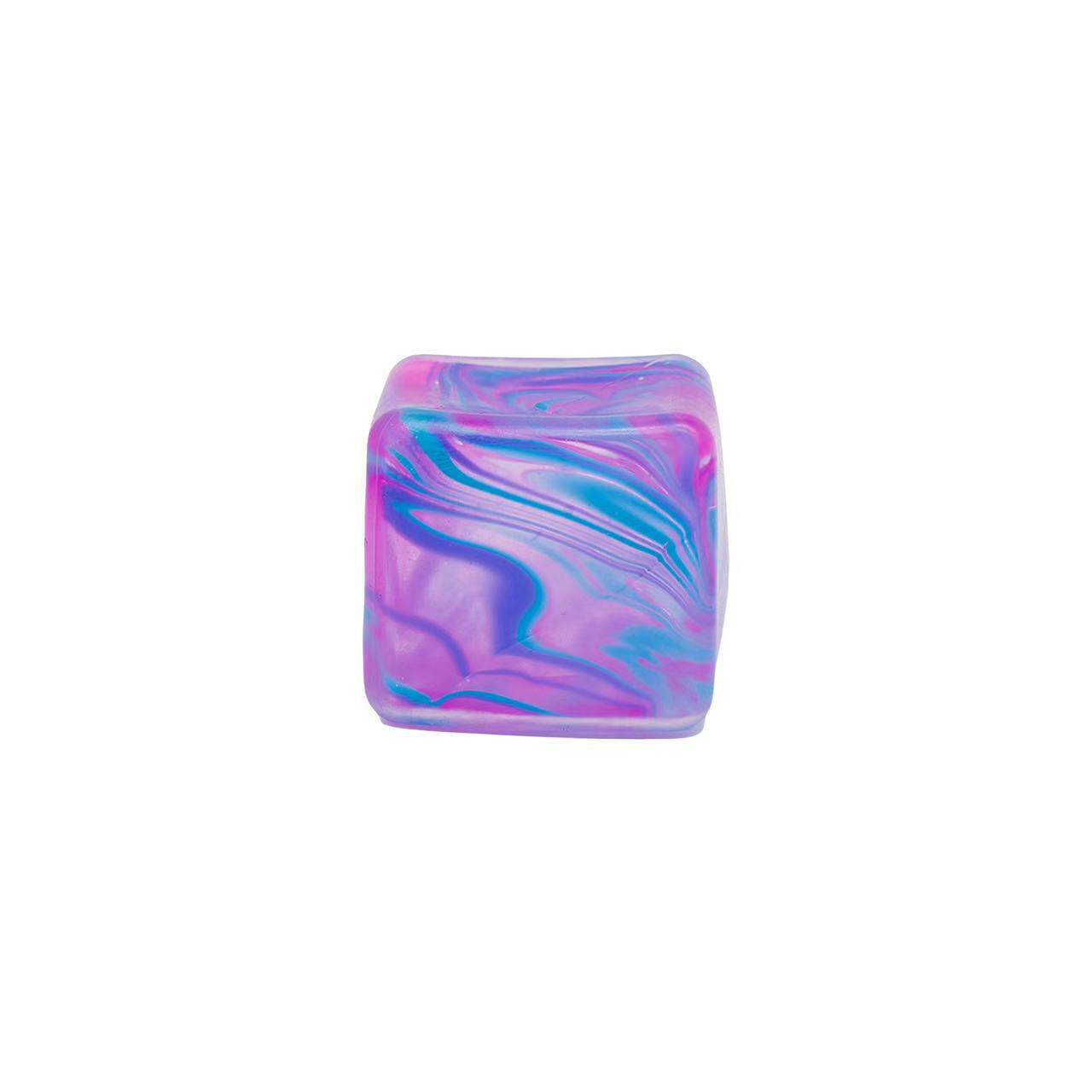Ice cube squeeze toy