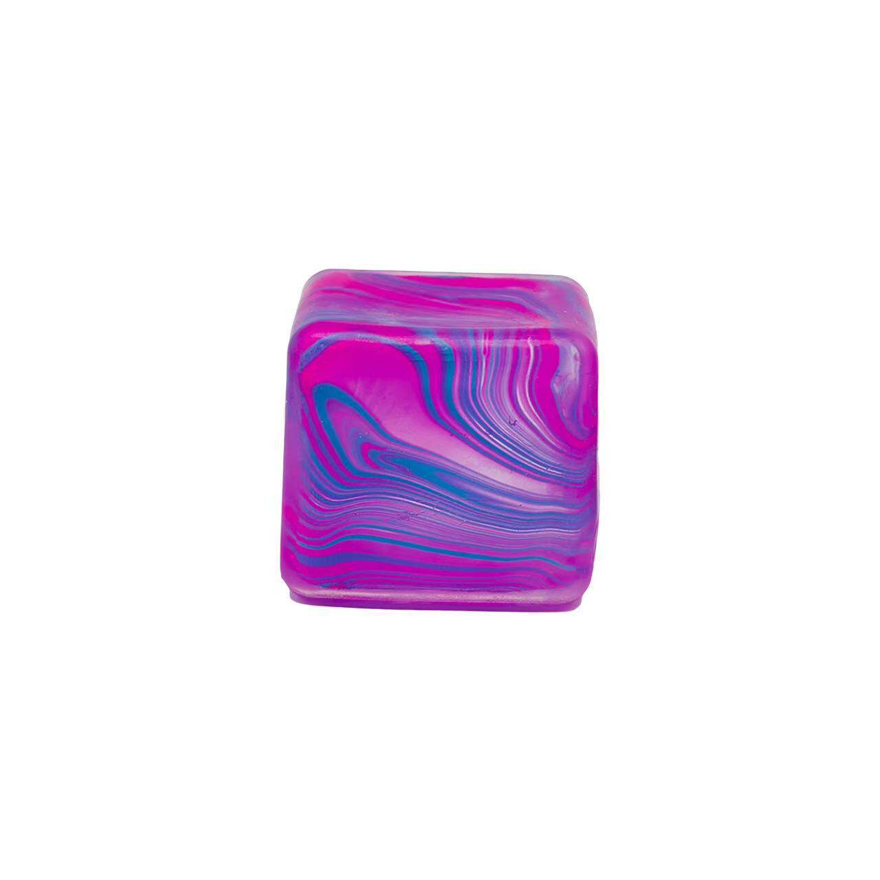 Ice cube squeeze toy