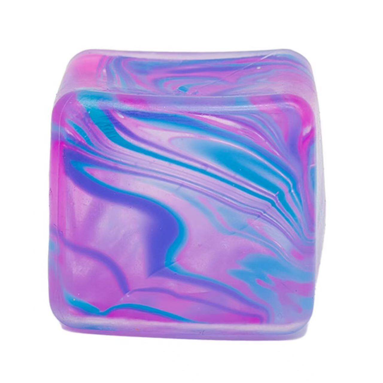 Ice cube squeeze toy