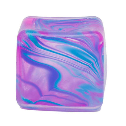 Ice cube squeeze toy