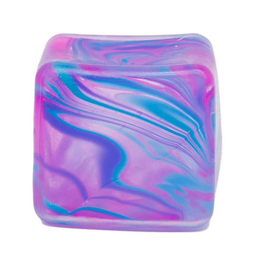 Ice cube squeeze toy
