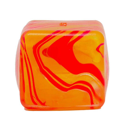 Ice cube squeeze toy