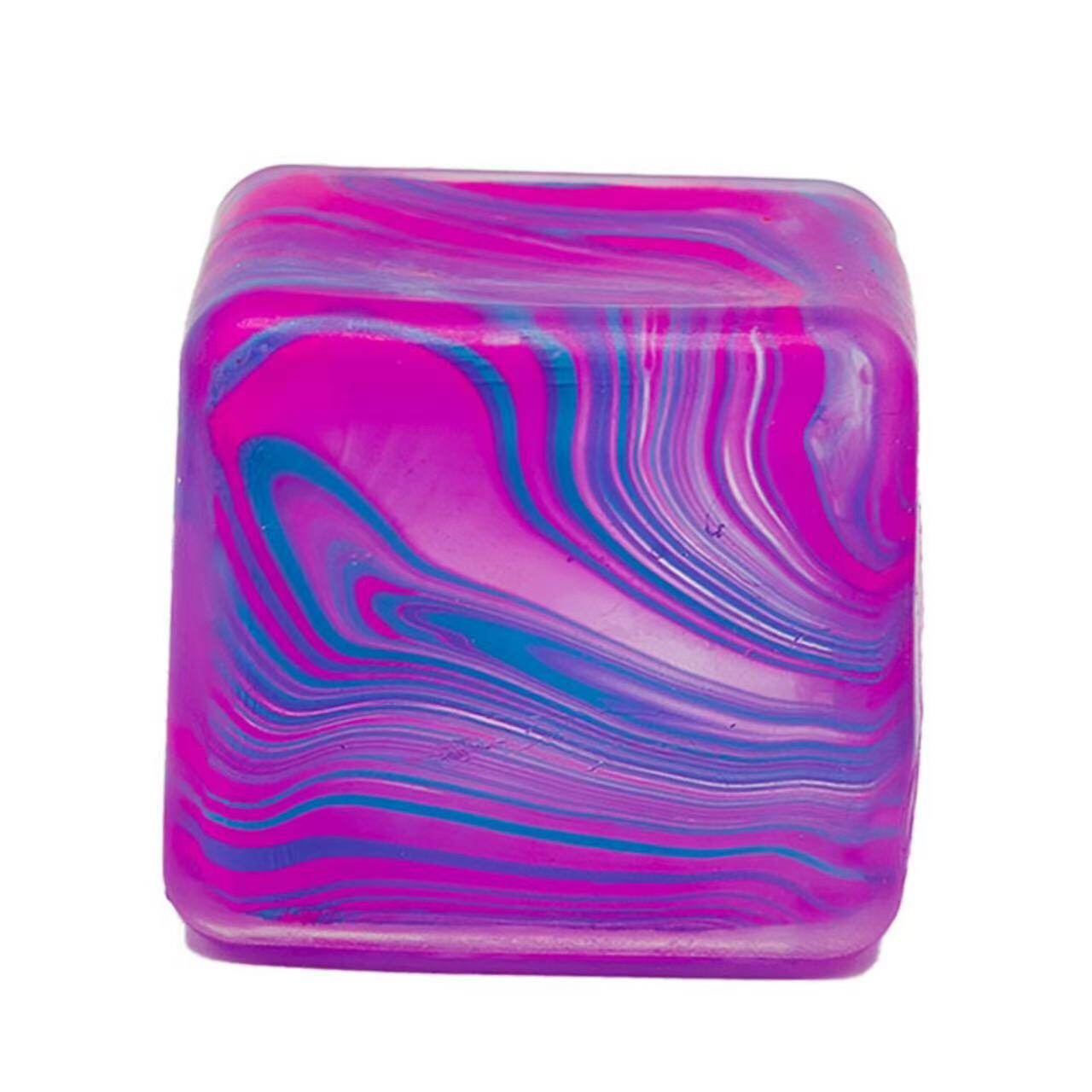 Ice cube squeeze toy