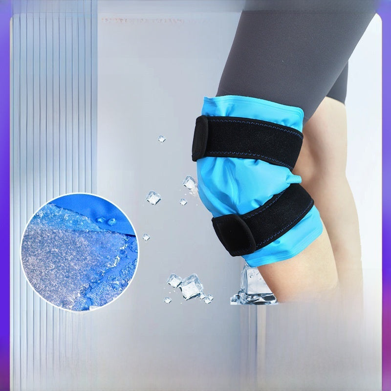 Ice pack bandage knee brace