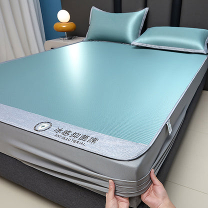Ice Silk Bedding Set Machine Washable Foldable