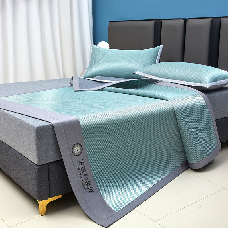 Ice Silk Bedding Set Machine Washable Foldable