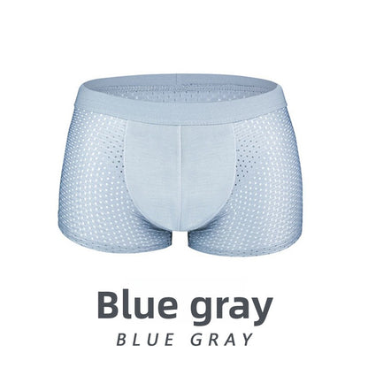 Ice Silk Breathable Mens Boxer Shorts