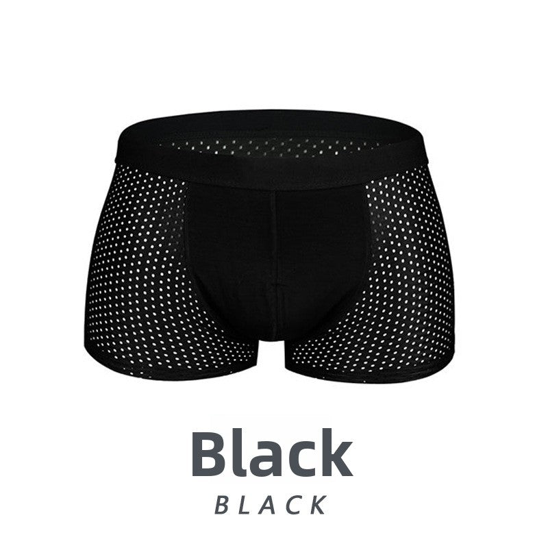 Ice Silk Breathable Mens Boxer Shorts