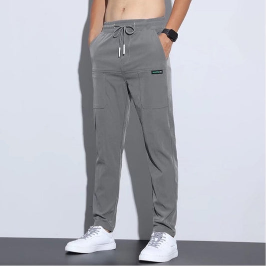 Ice Silk Casual Pants