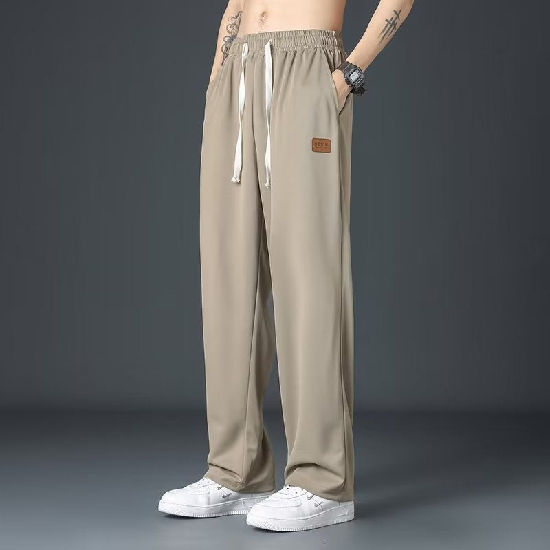 Ice Silk Casual Pants