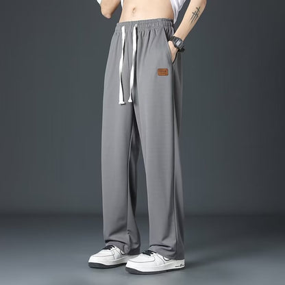 Ice Silk Casual Pants