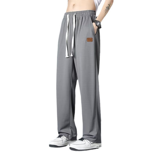 Ice Silk Casual Pants