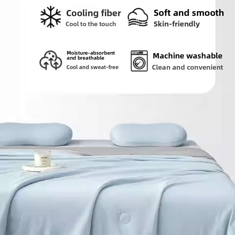 Ice Silk Cooling Summer Quilt