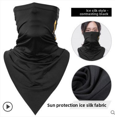 Ice Silk Cycling Face Mask