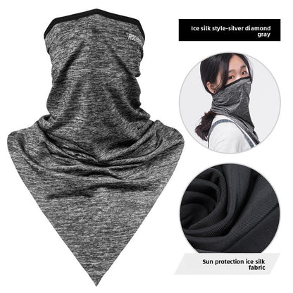 Ice Silk Cycling Face Mask