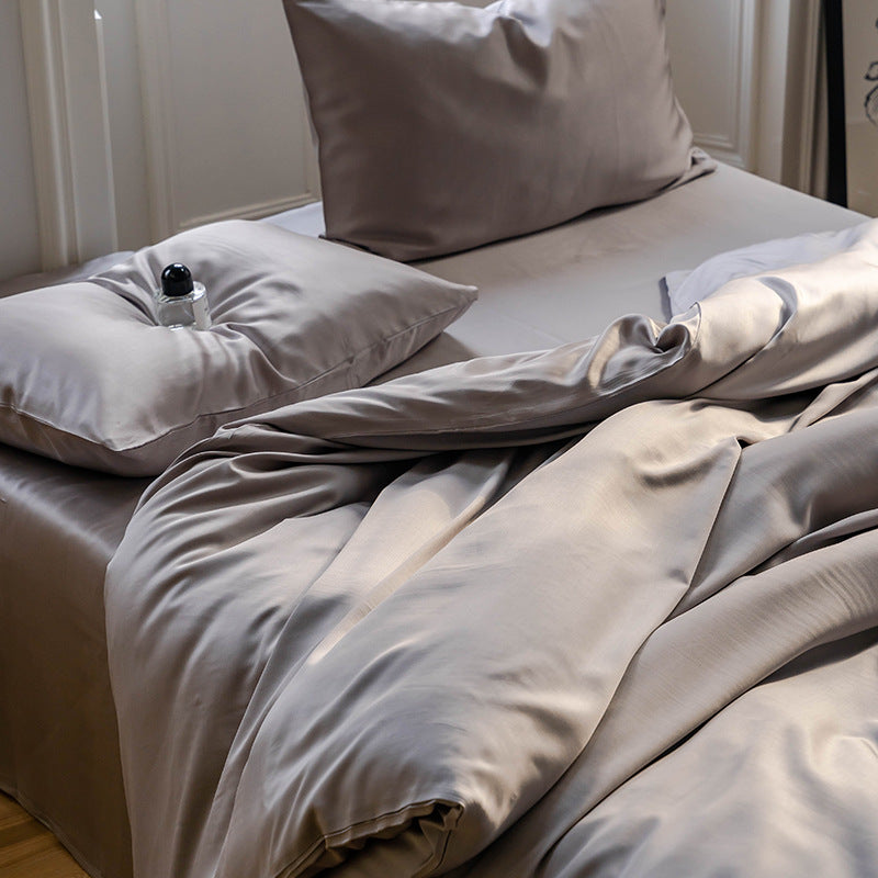 Ice silk duvet cove