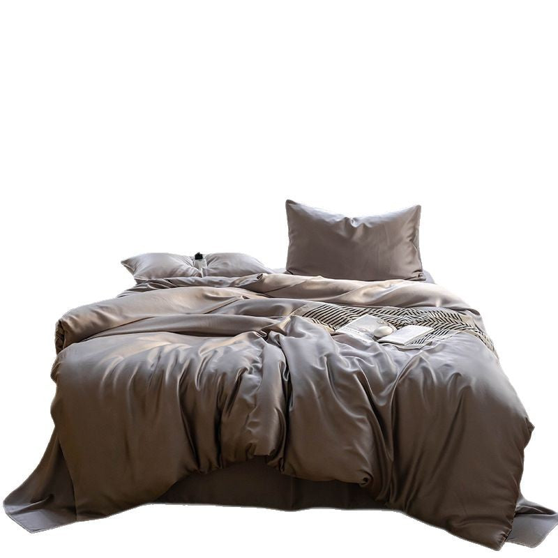 Ice silk duvet cove