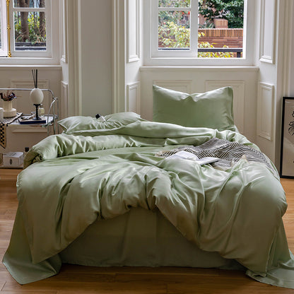 Ice silk duvet cove