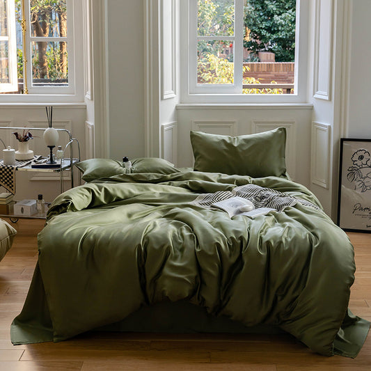 Ice silk duvet cove
