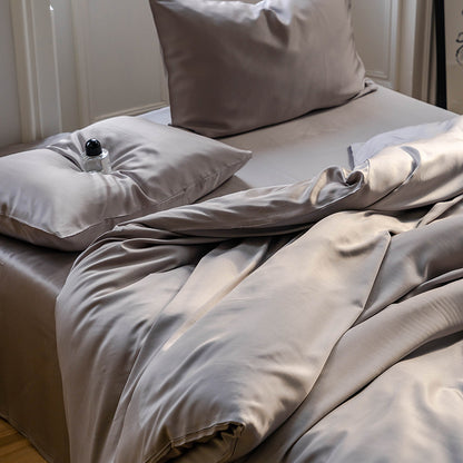 Ice silk duvet cover