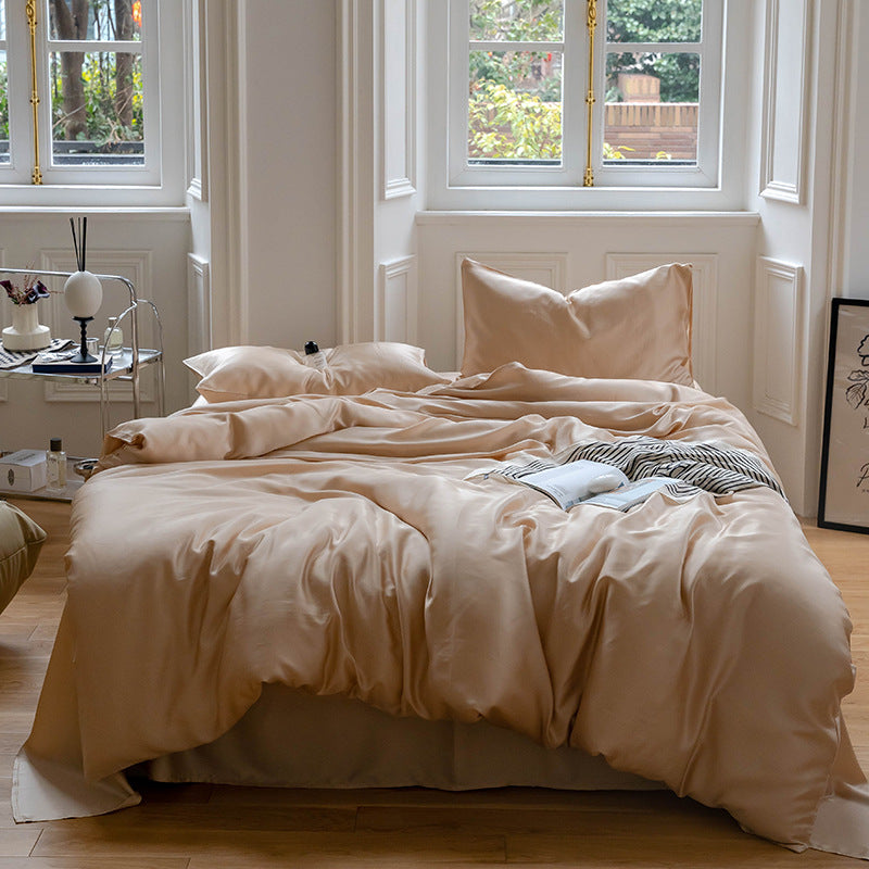 Ice silk duvet cover