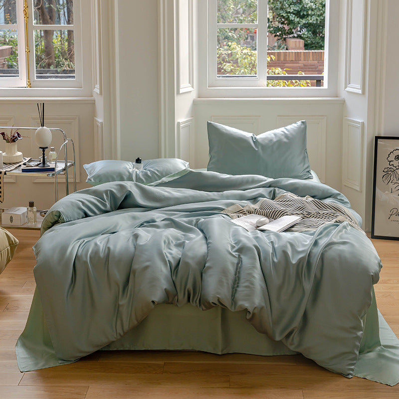 Ice silk duvet cover
